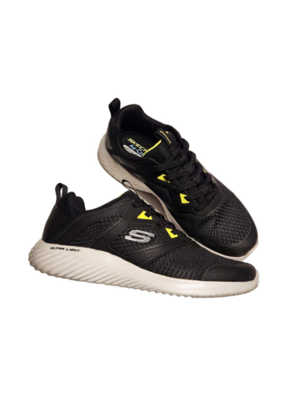 Skechers Bounder High Degree Ultra Light Mens Slip-On Comfort Sneakers Black 11